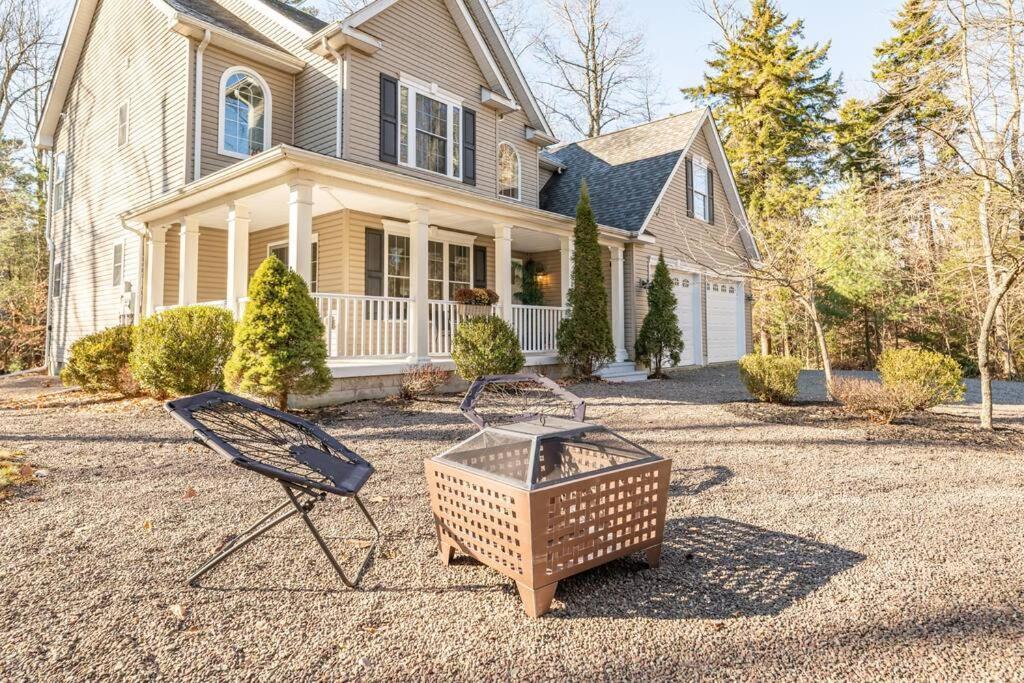 Luxury 4 Bedroom House In Pocono Mountains In Golf Course Near Lake Tobyhanna 外观 照片